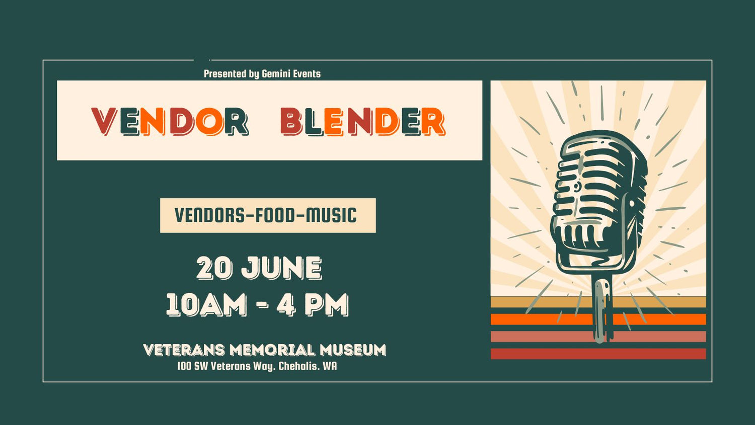 Summer Vendor Blender