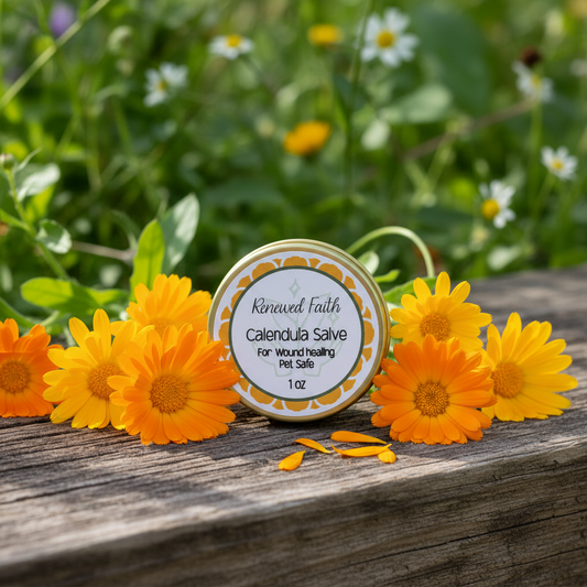 Calendula Salve in nature