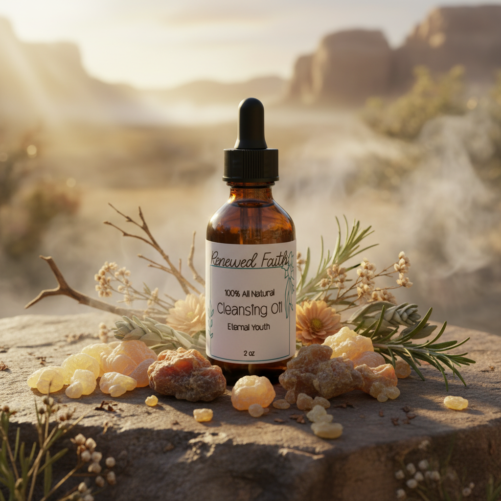 Cleansing Oil with Frankincense and Myrrh