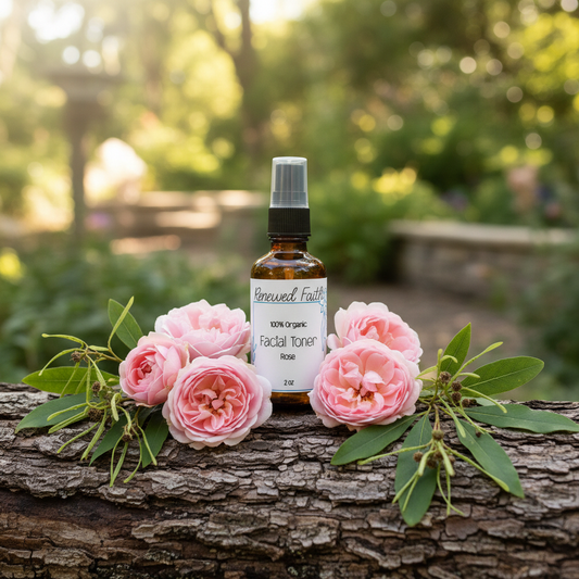 Rose Facial Toner in nature