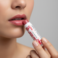 Tinted Lip Balm in-use